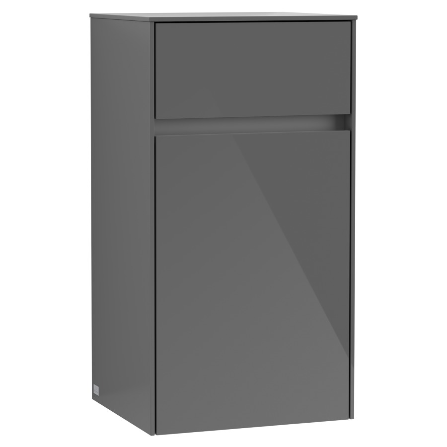 Armoire mi-haute COLLARO
40,4 x 74,8 x 34,9 cm
1 tiroir, armoire de tablette
1 porte charnières à gauche