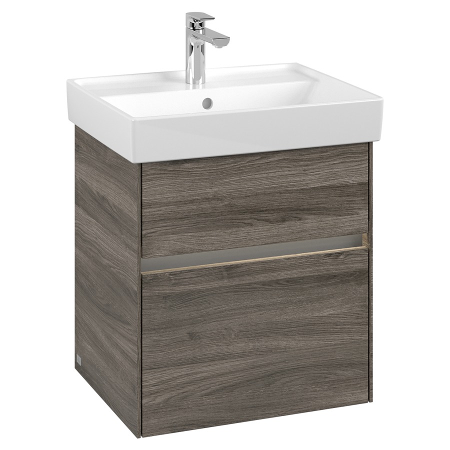 Élément inférieur COLLARO
51,0 x 54,6 x 41,4 cm
pour lave-mains Collaro
211 811/812
élément à 2 tiroirs
avec éclairage LED