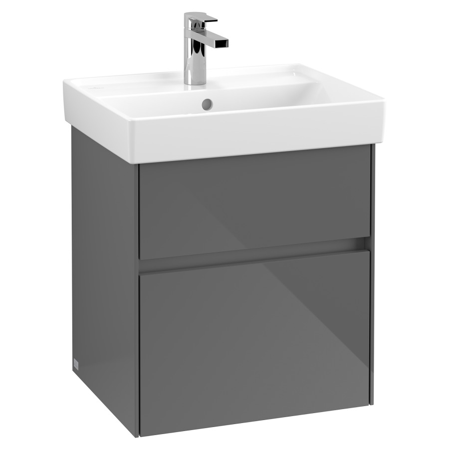 Élément inférieur COLLARO
51,0 x 54,6 x 41,4 cm
pour lave-mains Collaro
211 811/812
élément à 2 tiroirs
avec éclairage LED