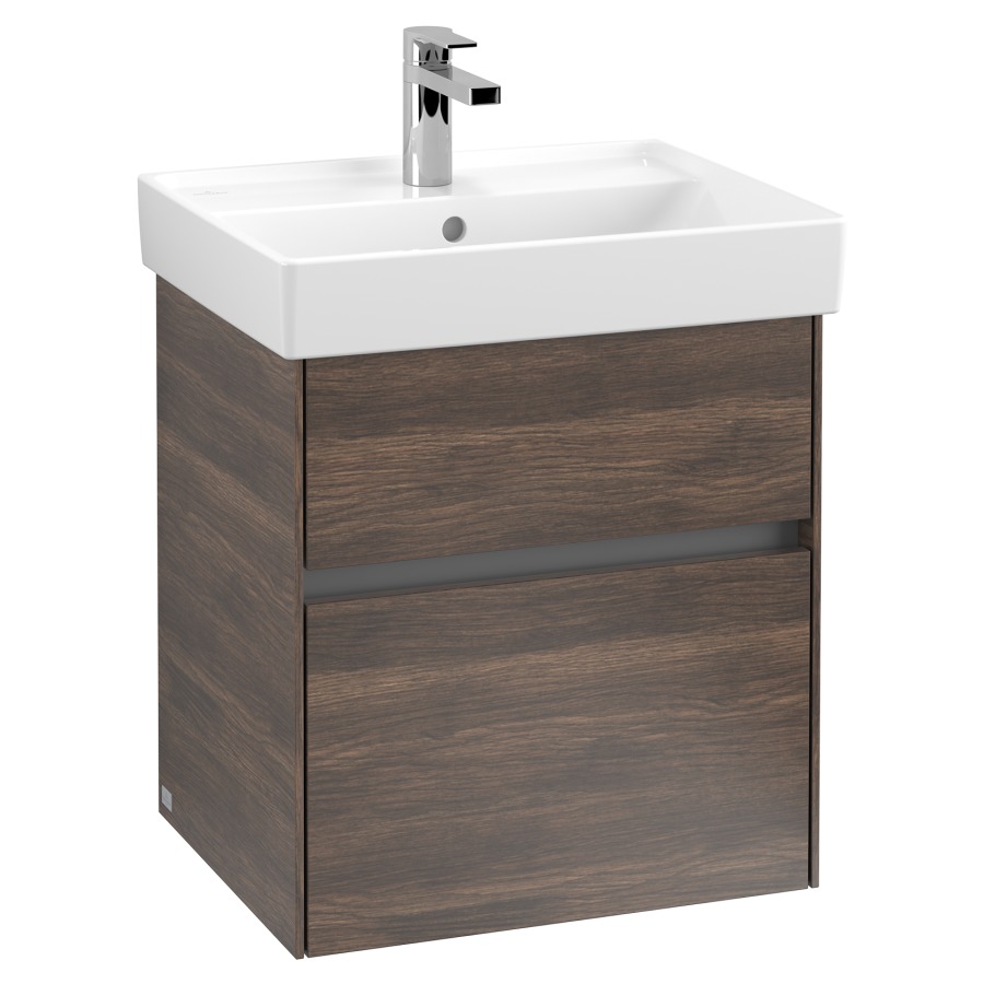 Élément inférieur COLLARO
51,0 x 54,6 x 41,4 cm
pour lave-mains Collaro
211 811/812
élément à 2 tiroirs
avec éclairage LED