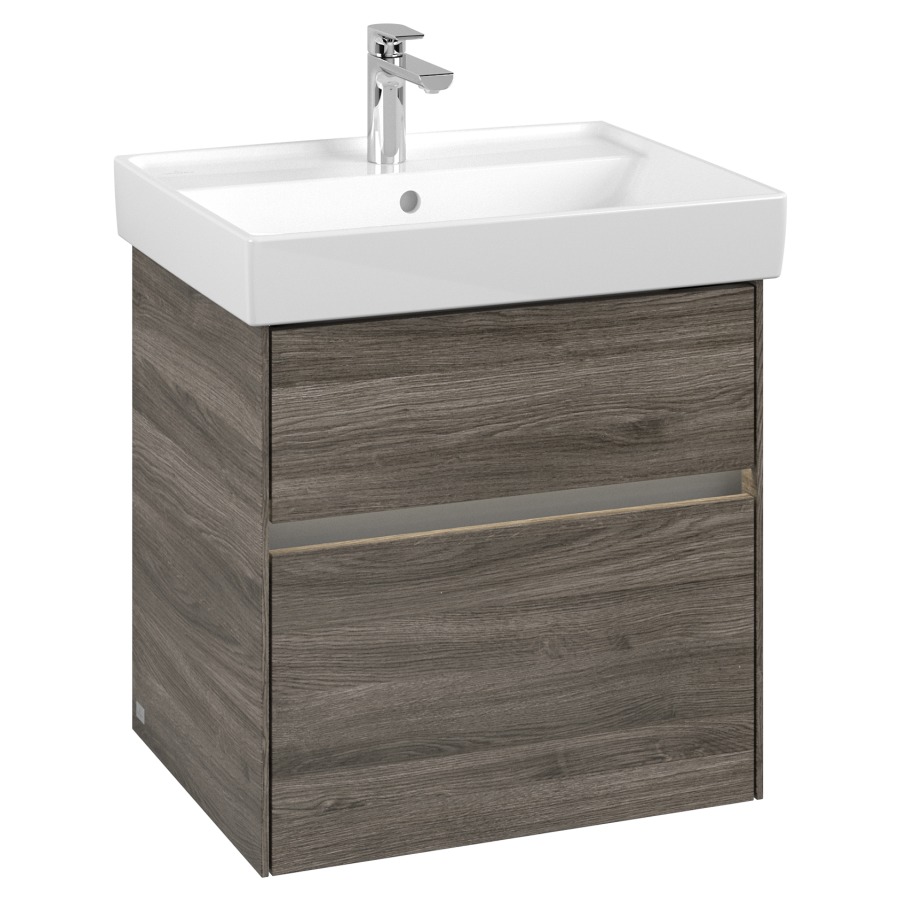 Élément inférieur COLLARO
55,4 x 54,6 x 44,4 cm
pour lavabo Collaro
211 813/814
élément à 2 tiroirs
avec éclairage LED