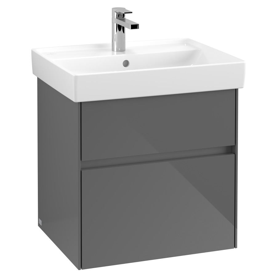 Élément inférieur COLLARO
55,4 x 54,6 x 44,4 cm
pour lavabo Collaro
211 813/814
élément à 2 tiroirs
avec éclairage LED