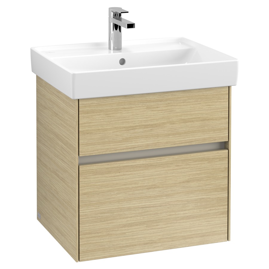 Élément inférieur COLLARO
55,4 x 54,6 x 44,4 cm
pour lavabo Collaro
211 813/814
élément à 2 tiroirs
avec éclairage LED