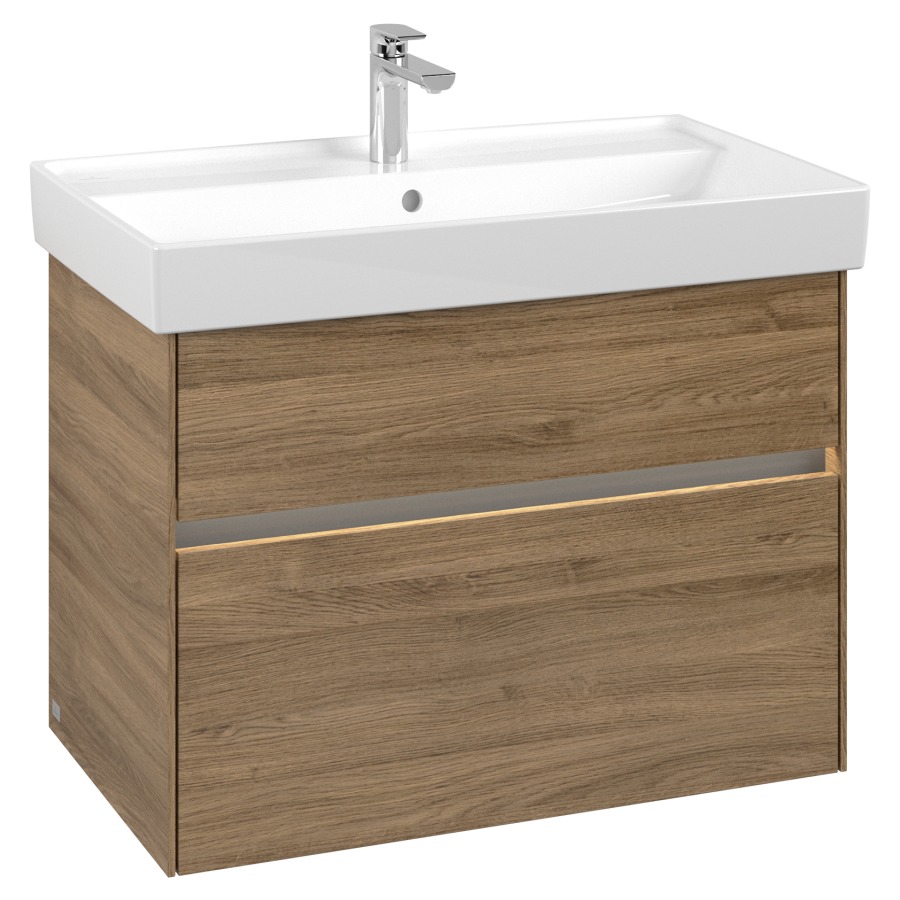 Élément inférieur COLLARO
75,4 x 54,6 x 44,4 cm
pour lavabo Collaro
211 818/819
élément à 2 tiroirs
avec éclairage LED