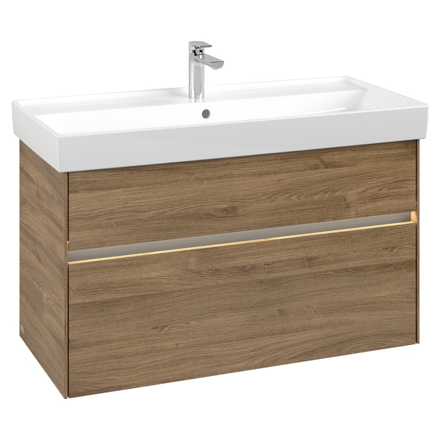 Élément inférieur COLLARO
95,4 x 54,6 x 44,4 cm
pour lavabo Collaro
211 823/824
élément à 2 tiroirs
avec éclairage LED