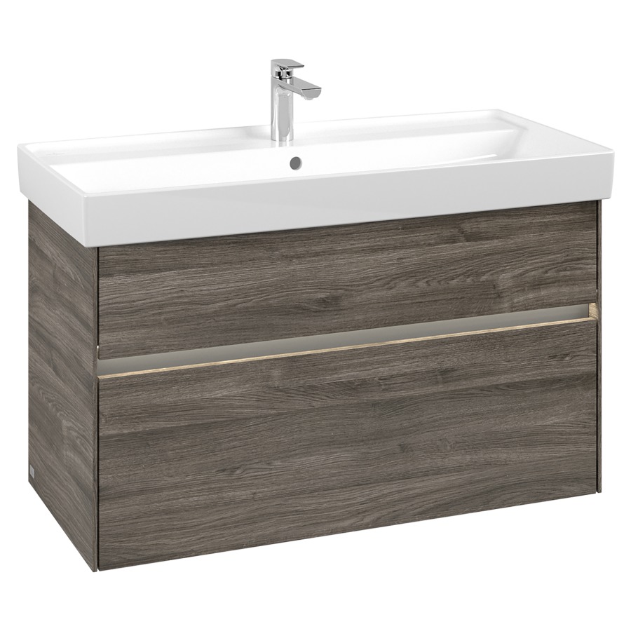 Élément inférieur COLLARO
95,4 x 54,6 x 44,4 cm
pour lavabo Collaro
211 823/824
élément à 2 tiroirs
avec éclairage LED