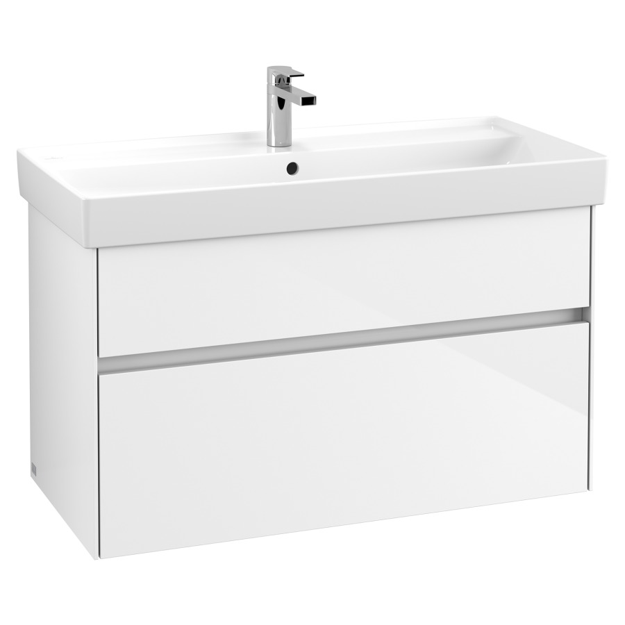 Élément inférieur COLLARO
95,4 x 54,6 x 44,4 cm
pour lavabo Collaro
211 823/824
élément à 2 tiroirs
avec éclairage LED