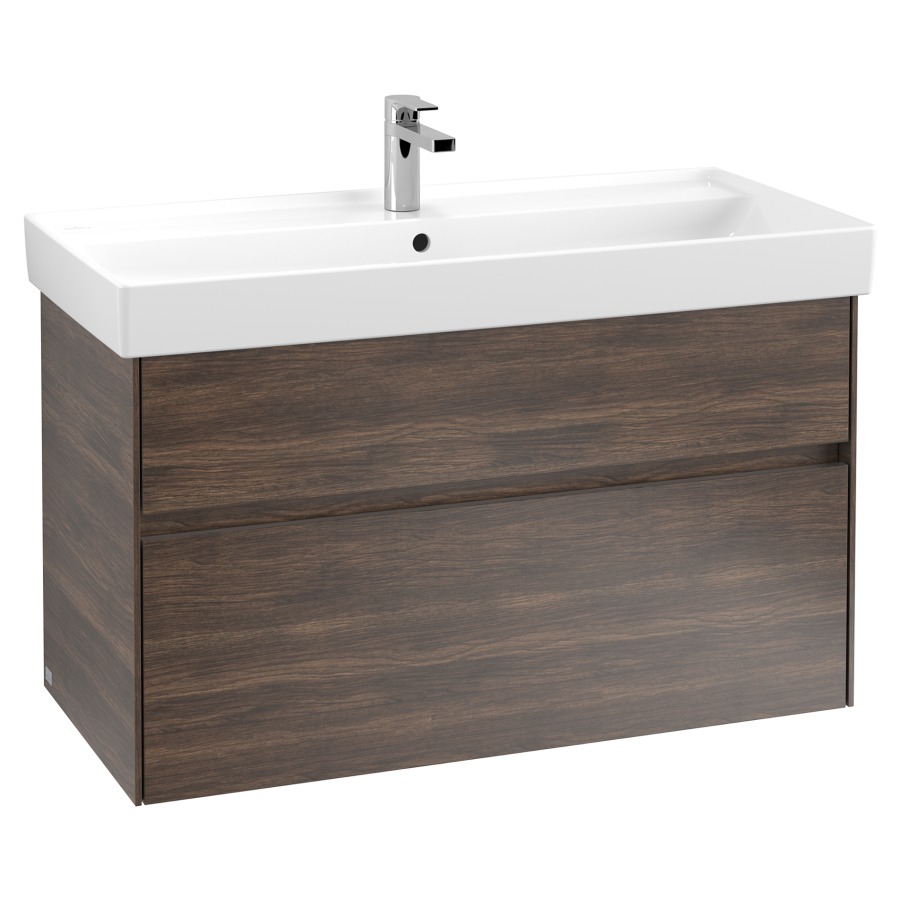 Élément inférieur COLLARO
95,4 x 54,6 x 44,4 cm
pour lavabo Collaro
211 823/824
élément à 2 tiroirs
avec éclairage LED