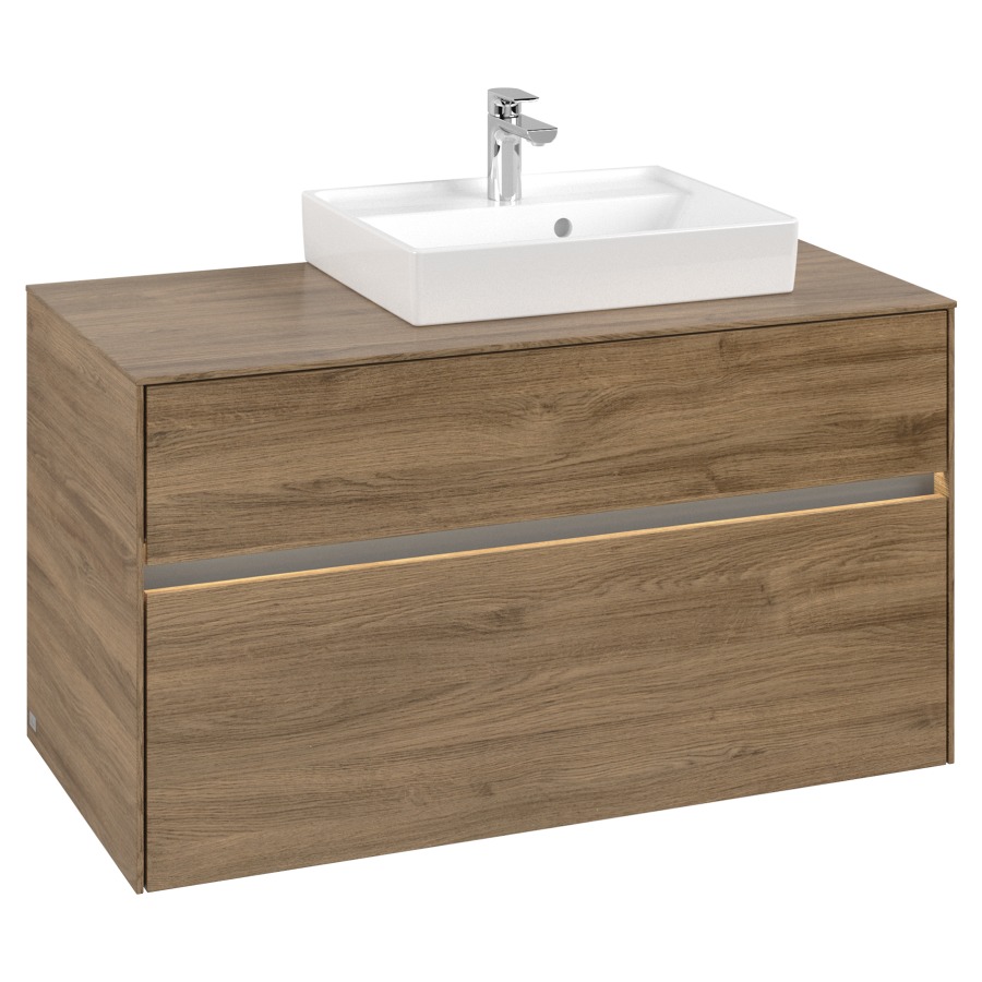 Élément inférieur COLLARO
100,0 x 54,8 x 50,0 cm
lavabo à droite
pour lave-mains Collaro
211 797
élément à 2 tiroirs
avec éclairage LED