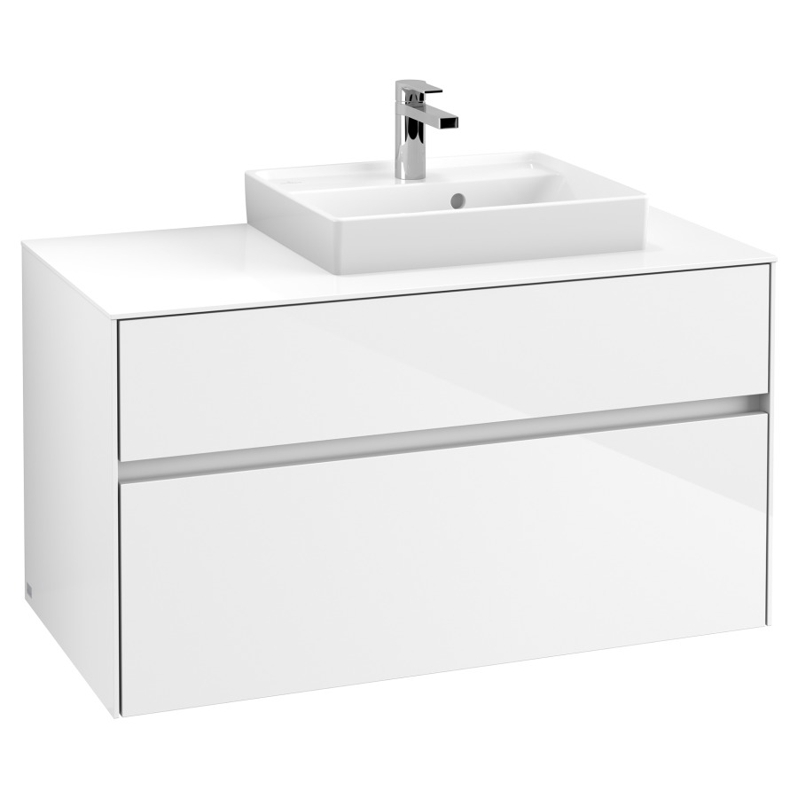 Élément inférieur COLLARO
100,0 x 54,8 x 50,0 cm
lavabo à droite
pour lave-mains Collaro
211 797
élément à 2 tiroirs
avec éclairage LED