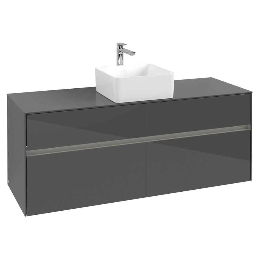 Élément inférieur COLLARO
140 x 54,8 x 50 cm
2 éléments à chacun 2 tiroirs
avec éclairage LED