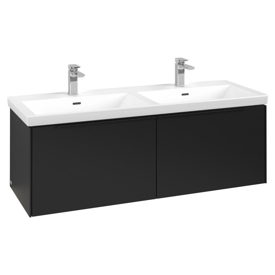 Élément inférieur SUBWAY 3.0
127,2 x 42,9 x 47,8 cm
pour lavabo double Subway 3.0
130 cm, 2 éléments à chacune
1 tiroir, avec éclairage LED