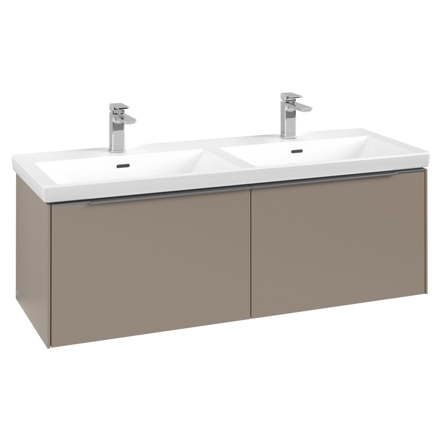 Élément inférieur SUBWAY 3.0
127,2 x 42,9 x 47,8 cm
pour lavabo double Subway 3.0
130 cm, 2 éléments à chacune
1 tiroir, avec éclairage LED