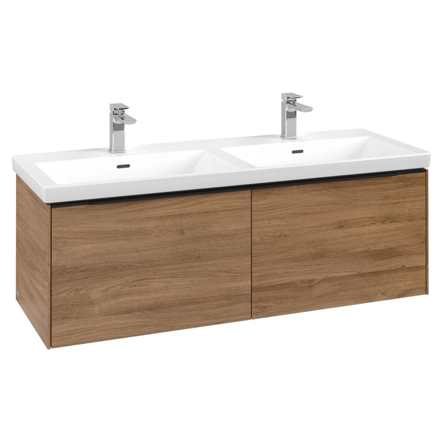 Élément inférieur SUBWAY 3.0
127,2 x 42,9 x 47,8 cm
pour lavabo double Subway 3.0
130 cm, 2 éléments à chacune
1 tiroir, avec éclairage LED