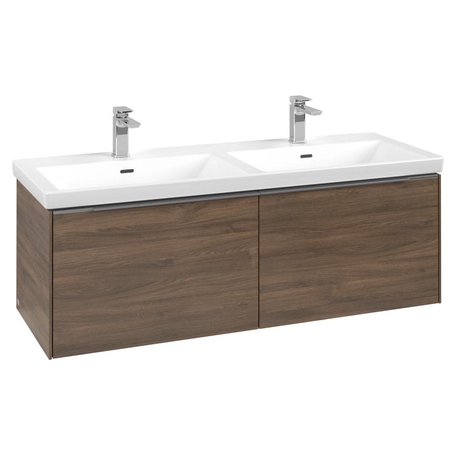 Élément inférieur SUBWAY 3.0
127,2 x 42,9 x 47,8 cm
pour lavabo double Subway 3.0
130 cm, 2 éléments à chacune
1 tiroir, avec éclairage LED