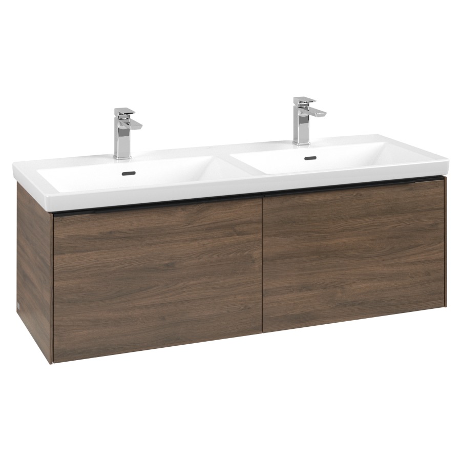 Élément inférieur SUBWAY 3.0
127,2 x 42,9 x 47,8 cm
pour lavabo double Subway 3.0
130 cm, 2 éléments à chacune
1 tiroir, avec éclairage LED