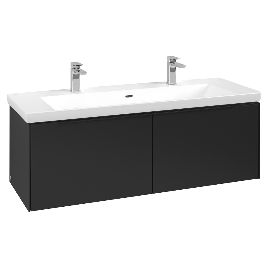 Élément inférieur SUBWAY 3.0
127,2 x 42,9 x 47,8 cm
pour lavabo Subway 3.0 130 cm
élément à 2 tiroirs
avec éclairage LED