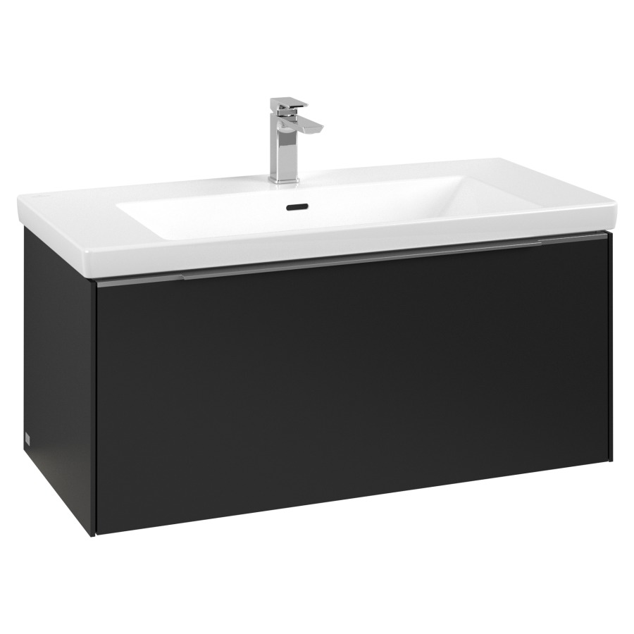 Élément inférieur SUBWAY 3.0
97,3 x 42,9 x 47,8 cm
pour lavabo Subway 3.0 100 cm,
élément à 1 tiroir
avec éclairage LED