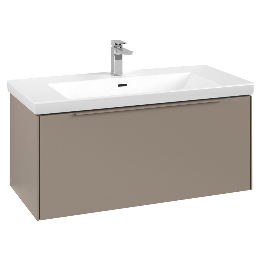 Élément inférieur SUBWAY 3.0
97,3 x 42,9 x 47,8 cm
pour lavabo Subway 3.0 100 cm,
élément à 1 tiroir
avec éclairage LED