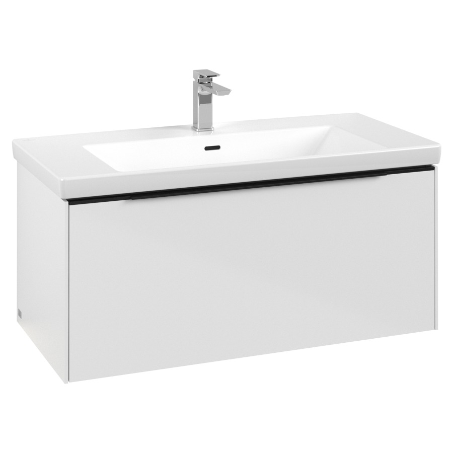 Élément inférieur SUBWAY 3.0
97,3 x 42,9 x 47,8 cm
pour lavabo Subway 3.0 100 cm,
élément à 1 tiroir
avec éclairage LED