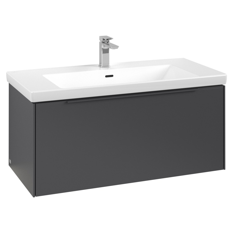 Élément inférieur SUBWAY 3.0
97,3 x 42,9 x 47,8 cm
pour lavabo Subway 3.0 100 cm,
élément à 1 tiroir
avec éclairage LED