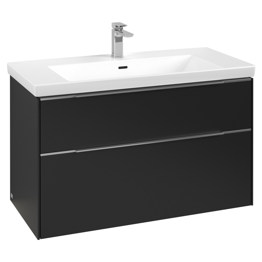 Élément inférieur SUBWAY 3.0
97,3 x 57,6 x 47,8 cm
pour lavabo Subway 3.0
100 cm, élément à 2 tiroirs
avec éclairage LED