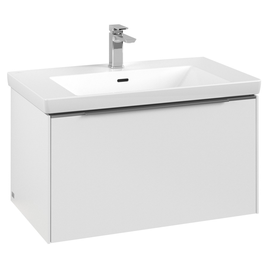 Élément inférieur SUBWAY 3.0
77,2 x 42,9 x 47,8 cm
pour lavabo Subway 3.0 80 cm
élément à 1 tiroir
avec éclairage LED