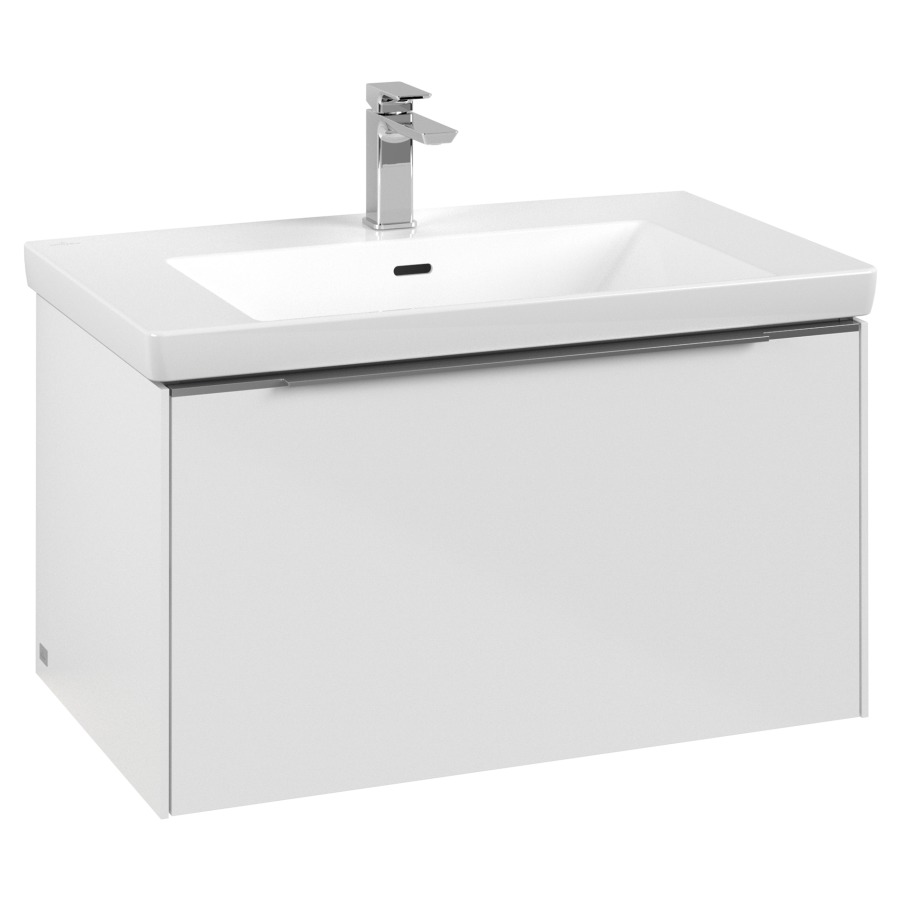 Élément inférieur SUBWAY 3.0
77,2 x 42,9 x 47,8 cm
pour lavabo Subway 3.0 80 cm
élément à 1 tiroir
avec éclairage LED