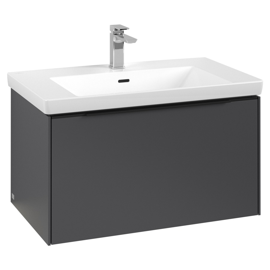Élément inférieur SUBWAY 3.0
77,2 x 42,9 x 47,8 cm
pour lavabo Subway 3.0 80 cm
élément à 1 tiroir
avec éclairage LED