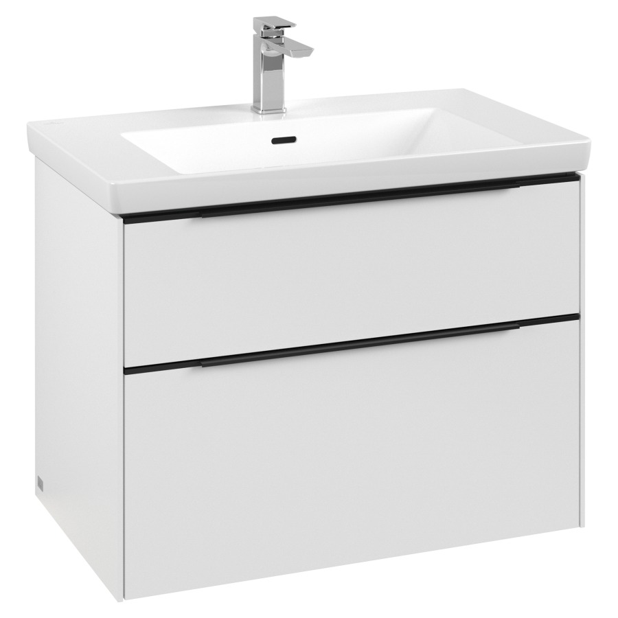 Élément inférieur SUBWAY 3.0
77,2 x 57,6 x 47,8 cm
pour lavabo Subway 3.0 80 cm
élément à 2 tiroirs
avec éclairage LED