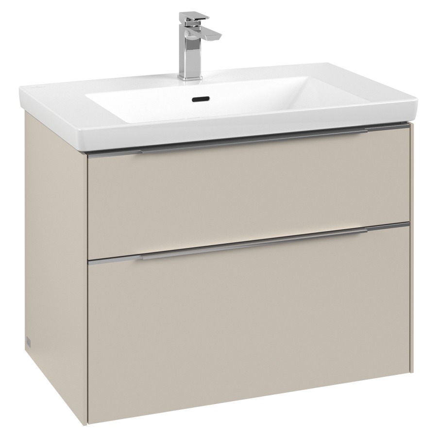Élément inférieur SUBWAY 3.0
77,2 x 57,6 x 47,8 cm
pour lavabo Subway 3.0 80 cm
élément à 2 tiroirs
avec éclairage LED
