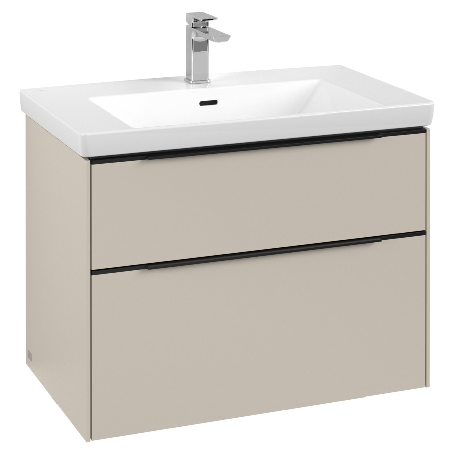 Élément inférieur SUBWAY 3.0
77,2 x 57,6 x 47,8 cm
pour lavabo Subway 3.0 80 cm
élément à 2 tiroirs
avec éclairage LED