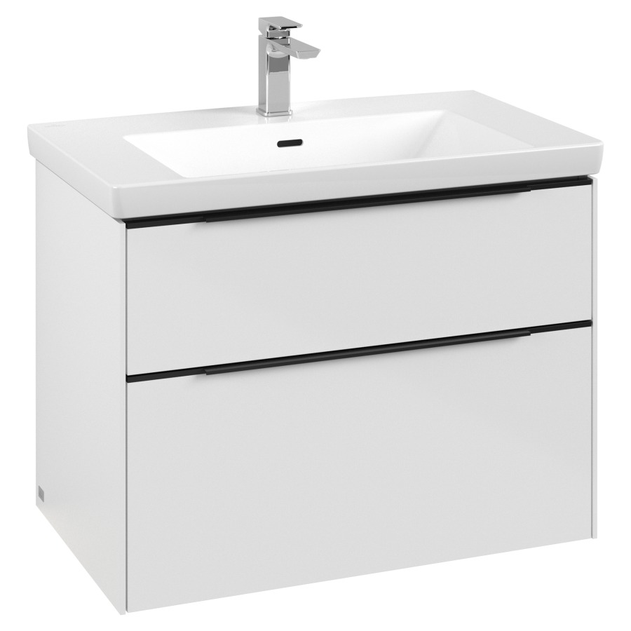 Élément inférieur SUBWAY 3.0
77,2 x 57,6 x 47,8 cm
pour lavabo Subway 3.0 80 cm
élément à 2 tiroirs
avec éclairage LED
