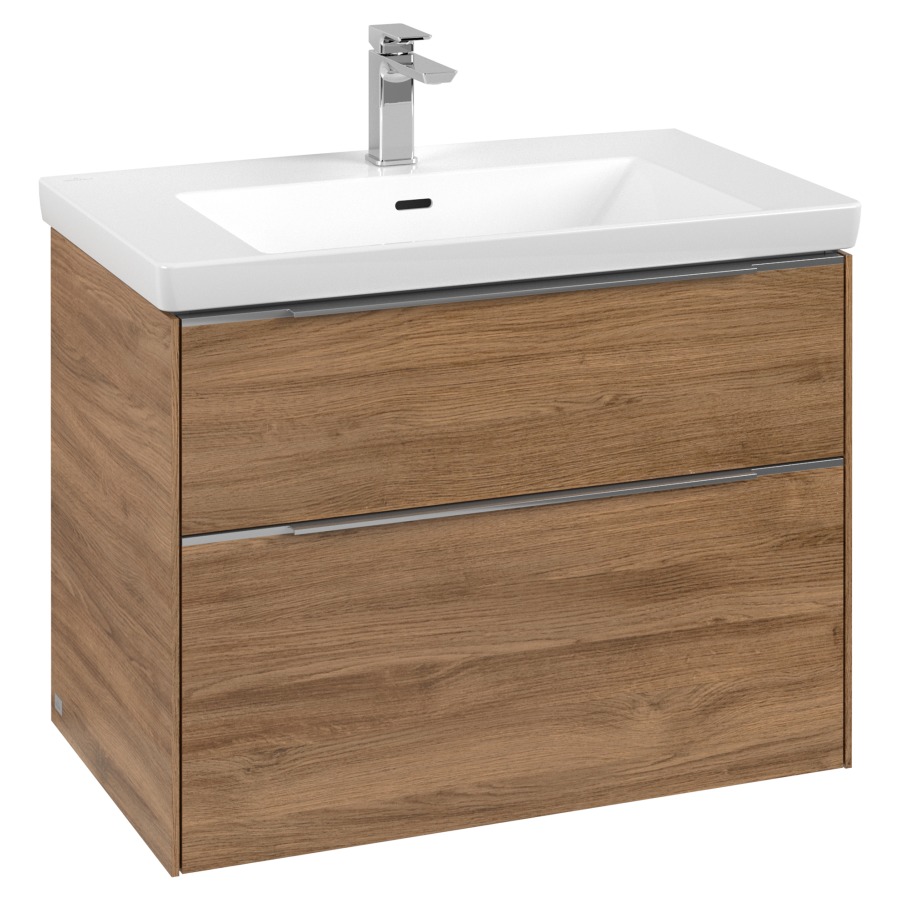 Élément inférieur SUBWAY 3.0
77,2 x 57,6 x 47,8 cm
pour lavabo Subway 3.0 80 cm
élément à 2 tiroirs
avec éclairage LED