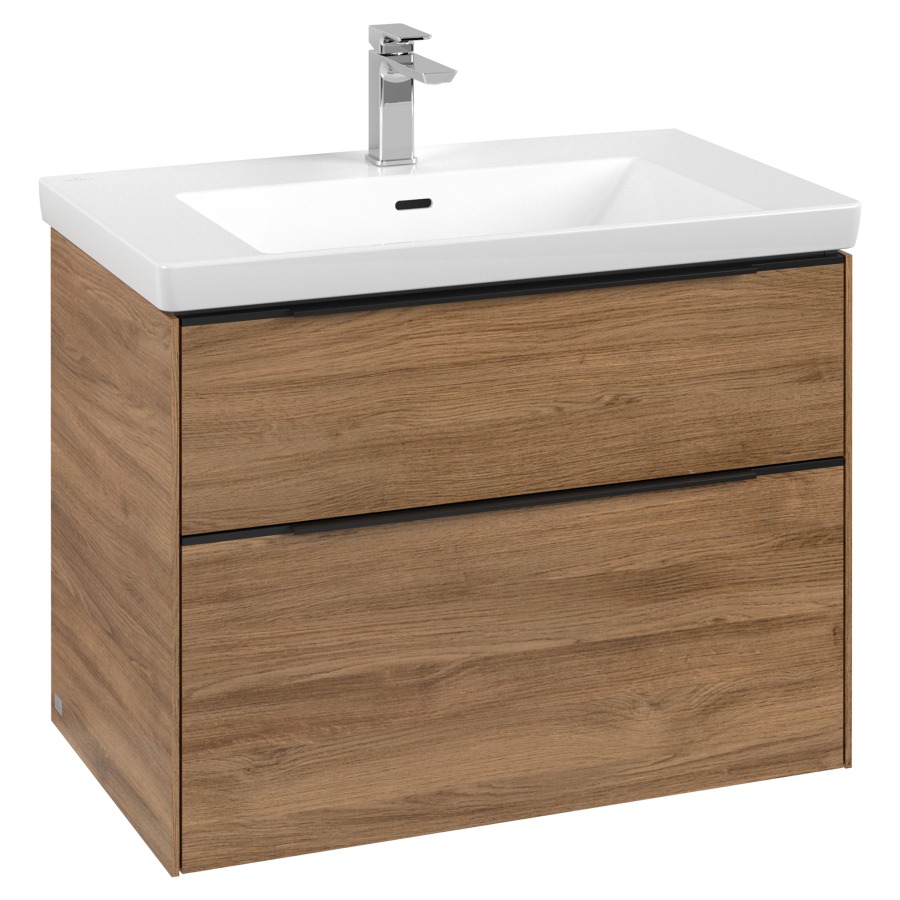 Élément inférieur SUBWAY 3.0
77,2 x 57,6 x 47,8 cm
pour lavabo Subway 3.0 80 cm
élément à 2 tiroirs
avec éclairage LED