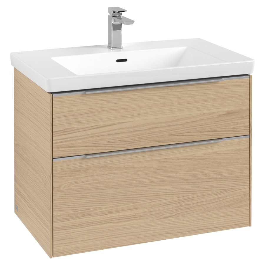 Élément inférieur SUBWAY 3.0
77,2 x 57,6 x 47,8 cm
pour lavabo Subway 3.0 80 cm
élément à 2 tiroirs
avec éclairage LED