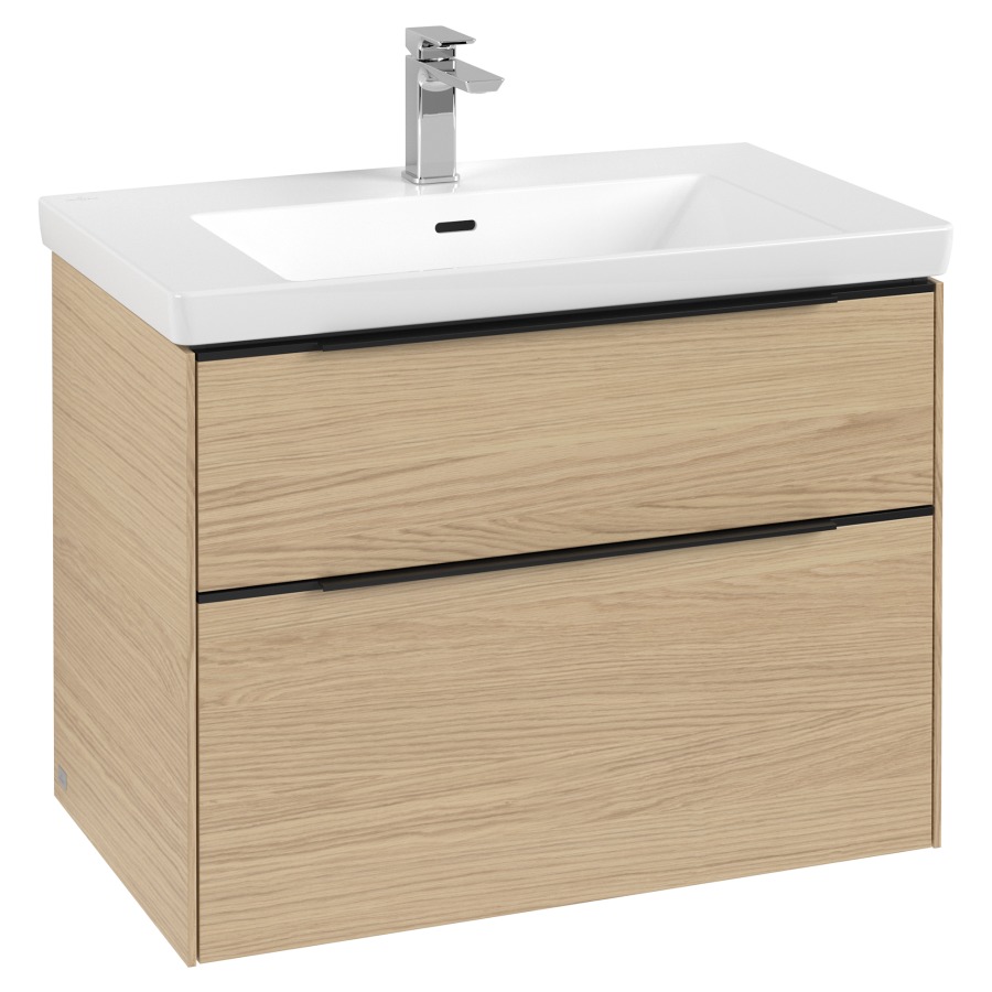 Élément inférieur SUBWAY 3.0
77,2 x 57,6 x 47,8 cm
pour lavabo Subway 3.0 80 cm
élément à 2 tiroirs
avec éclairage LED