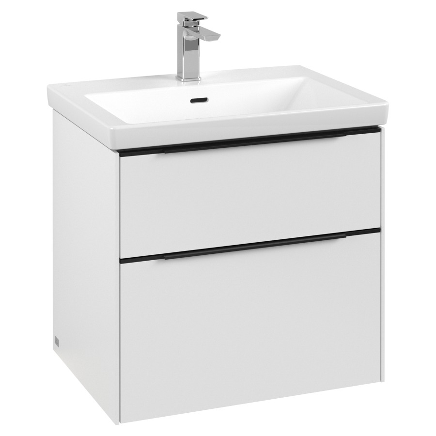 Élément inférieur SUBWAY 3.0
62,2 x 57,6 x 47,8 cm
pour lavabo Subway 3.0 65 cm
élément à 2 tiroirs
avec éclairage LED