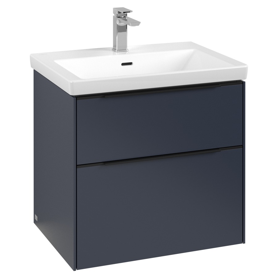 Élément inférieur SUBWAY 3.0
62,2 x 57,6 x 47,8 cm
pour lavabo Subway 3.0 65 cm
élément à 2 tiroirs
avec éclairage LED