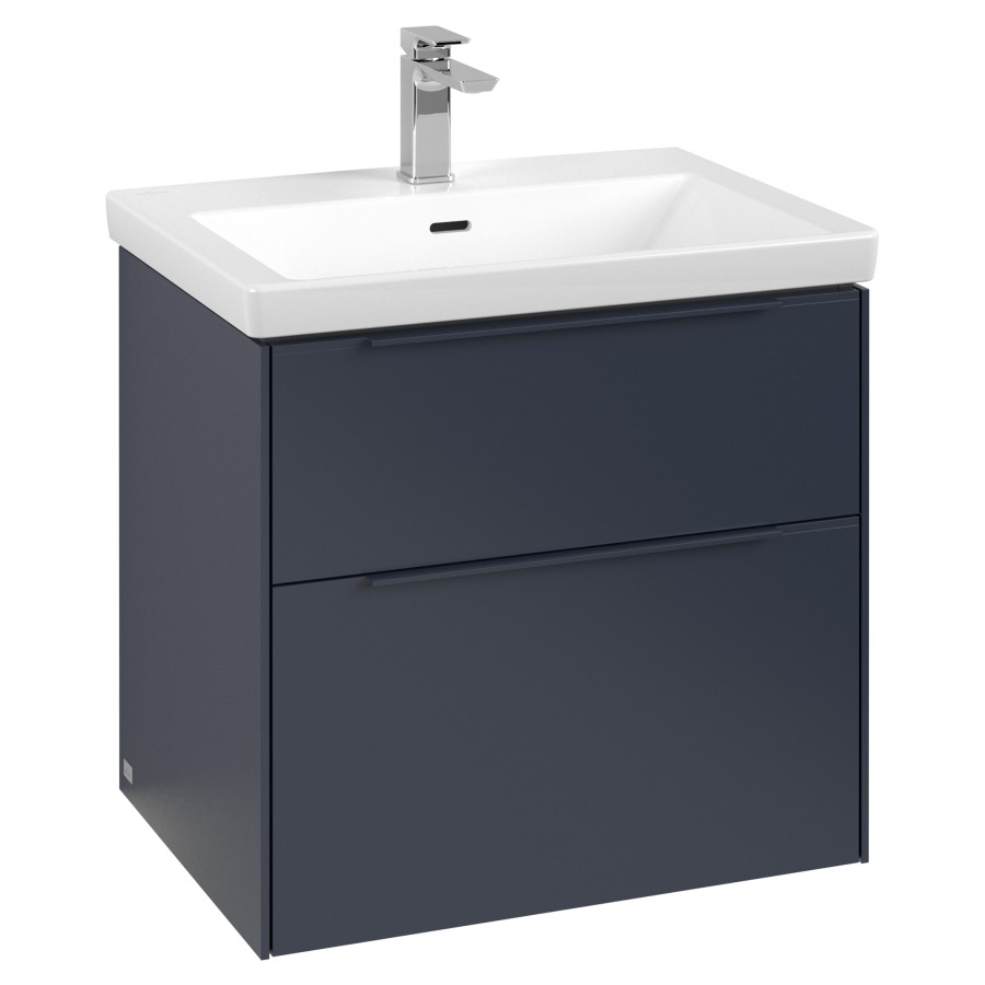 Élément inférieur SUBWAY 3.0
62,2 x 57,6 x 47,8 cm
pour lavabo Subway 3.0 65 cm
élément à 2 tiroirs
avec éclairage LED