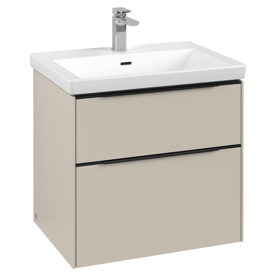 Élément inférieur SUBWAY 3.0
62,2 x 57,6 x 47,8 cm
pour lavabo Subway 3.0 65 cm
élément à 2 tiroirs
avec éclairage LED