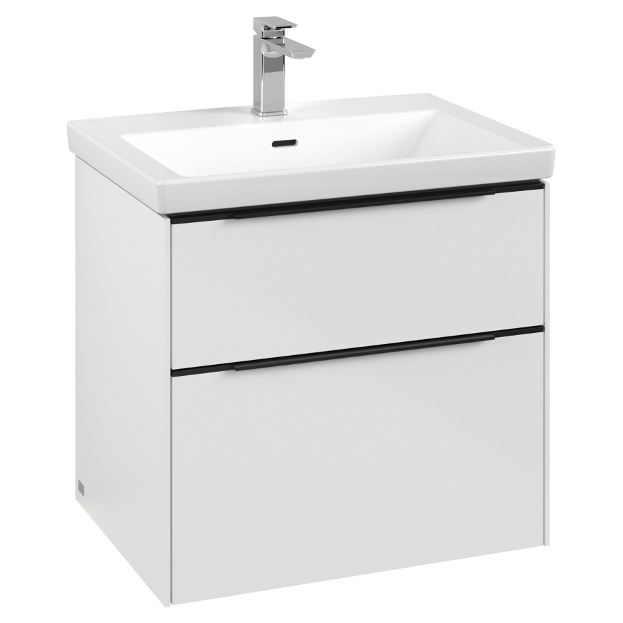 Élément inférieur SUBWAY 3.0
62,2 x 57,6 x 47,8 cm
pour lavabo Subway 3.0 65 cm
élément à 2 tiroirs
avec éclairage LED