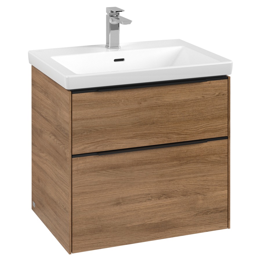 Élément inférieur SUBWAY 3.0
62,2 x 57,6 x 47,8 cm
pour lavabo Subway 3.0 65 cm
élément à 2 tiroirs
avec éclairage LED