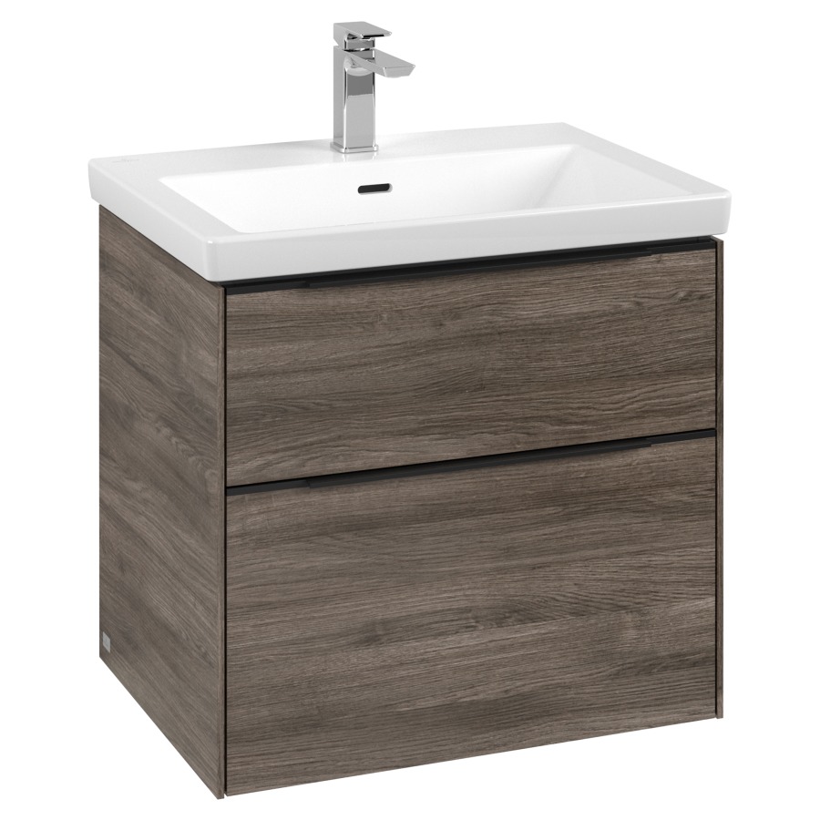 Élément inférieur SUBWAY 3.0
62,2 x 57,6 x 47,8 cm
pour lavabo Subway 3.0 65 cm
élément à 2 tiroirs
avec éclairage LED