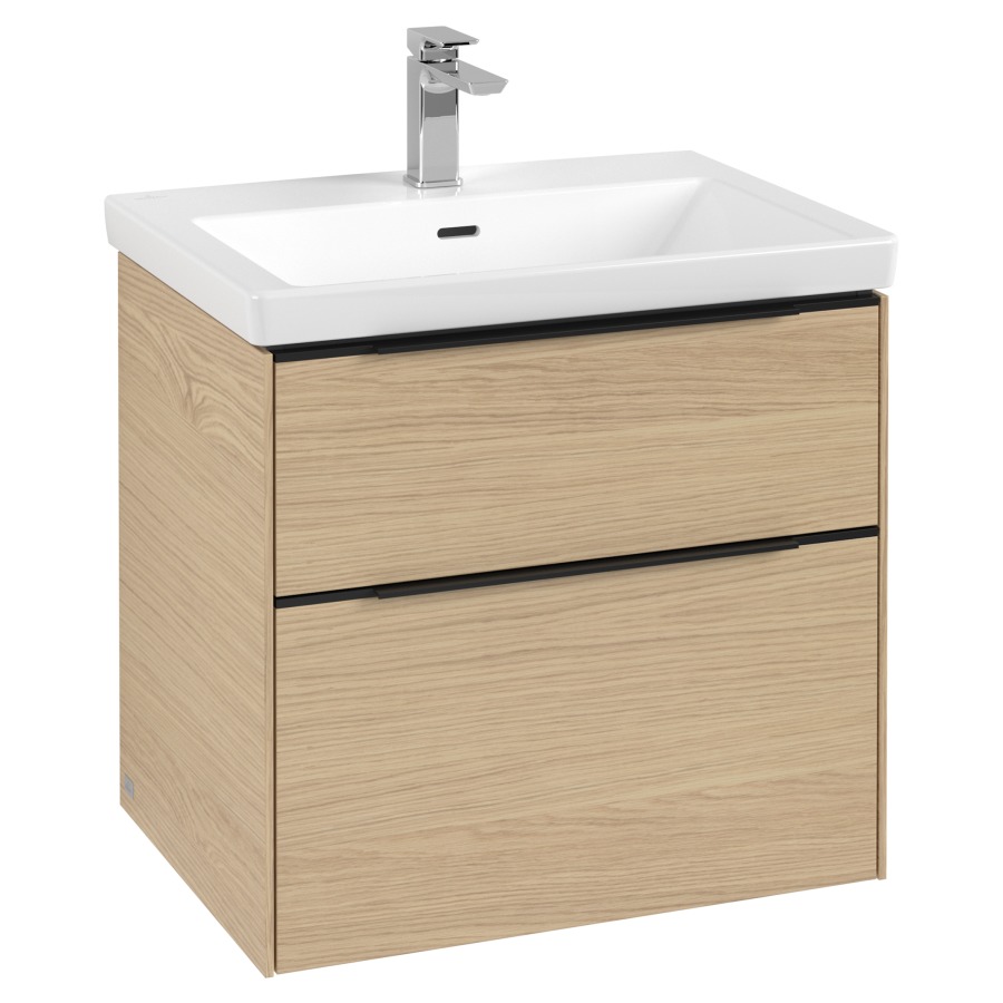 Élément inférieur SUBWAY 3.0
62,2 x 57,6 x 47,8 cm
pour lavabo Subway 3.0 65 cm
élément à 2 tiroirs
avec éclairage LED