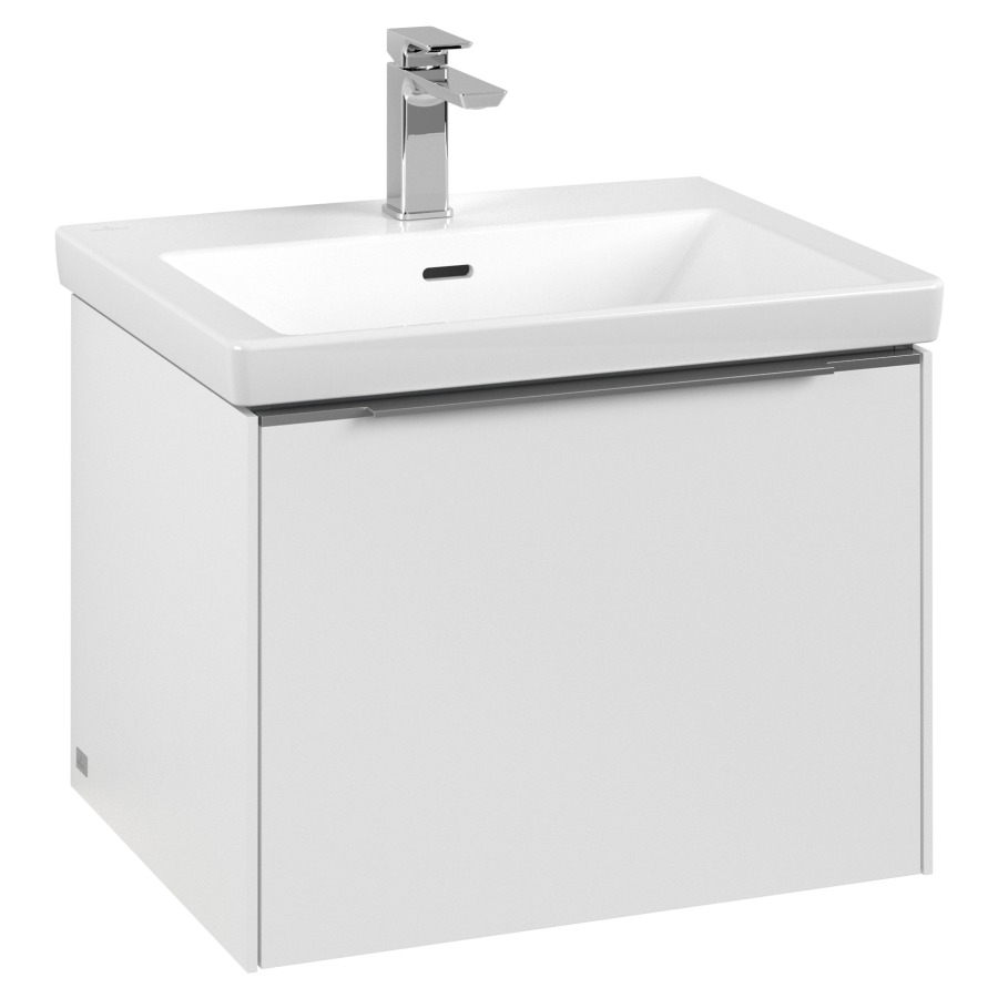 Élément inférieur SUBWAY 3.0
57,2 x 42,9 x 47,8 cm
pour lavabo Subway 3.0 60 cm
élément à 1 tiroir
avec éclairage LED