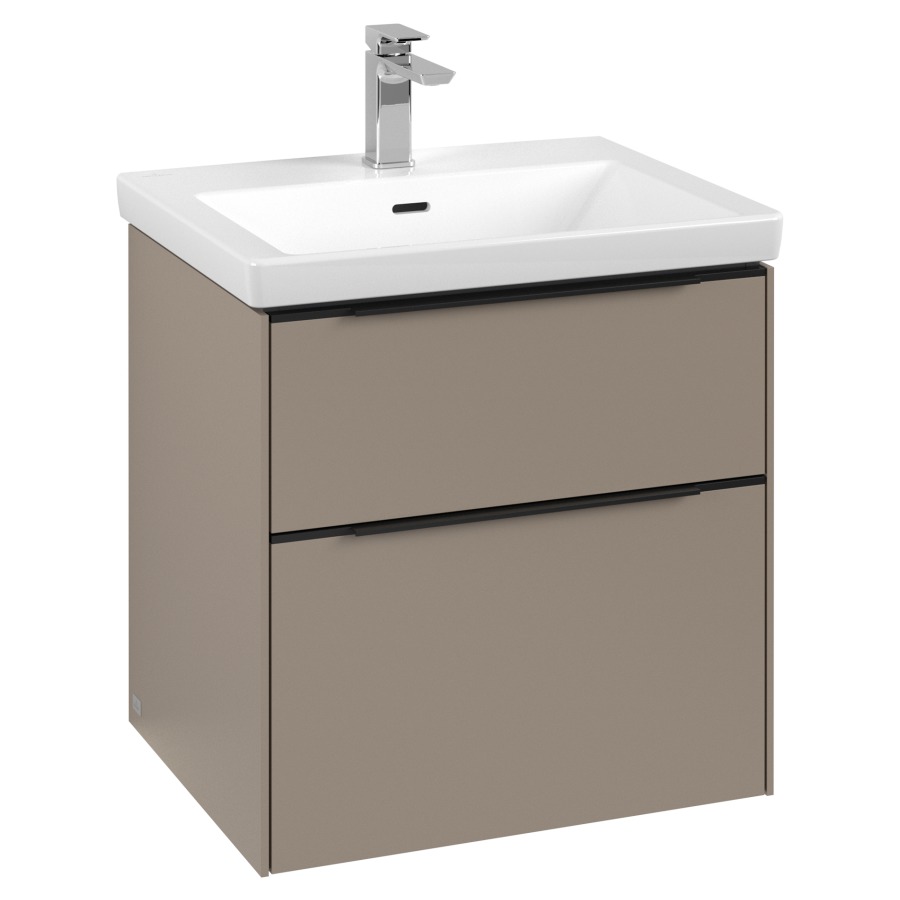 Élément inférieur SUBWAY 3.0
57,2 x 57,6 x 47,8 cm
pour lavabo Subway 3.0 60 cm
élément à 2 tiroirs
avec éclairage LED