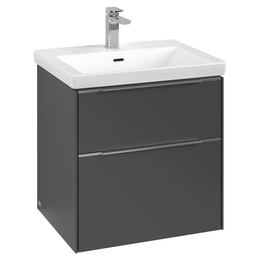 Élément inférieur SUBWAY 3.0
57,2 x 57,6 x 47,8 cm
pour lavabo Subway 3.0 60 cm
élément à 2 tiroirs
avec éclairage LED