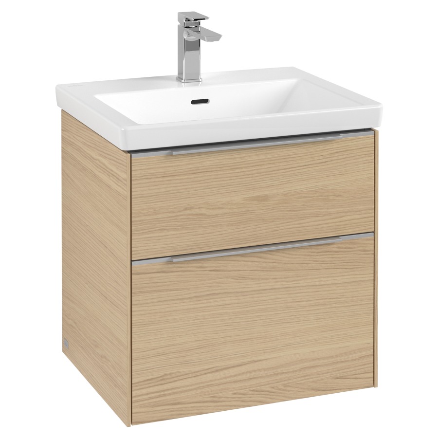 Élément inférieur SUBWAY 3.0
57,2 x 57,6 x 47,8 cm
pour lavabo Subway 3.0 60 cm
élément à 2 tiroirs
avec éclairage LED