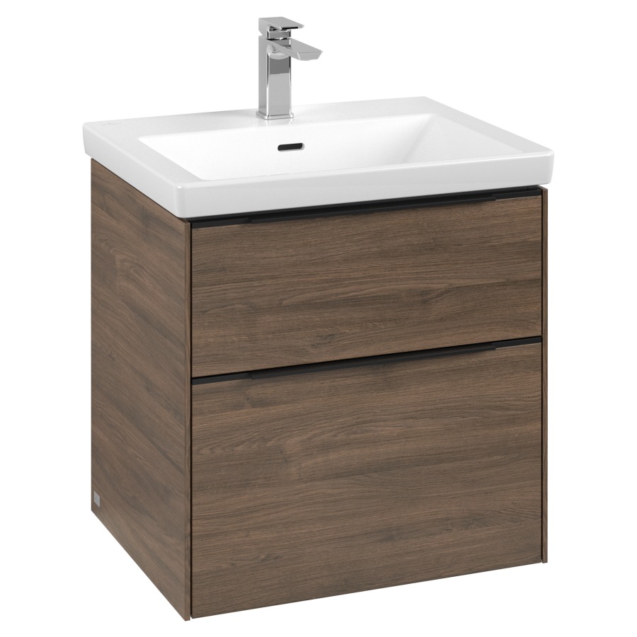 Élément inférieur SUBWAY 3.0
57,2 x 57,6 x 47,8 cm
pour lavabo Subway 3.0 60 cm
élément à 2 tiroirs
avec éclairage LED